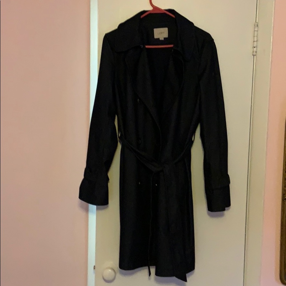 Denim Trench Coat - Ann Taylor Loft